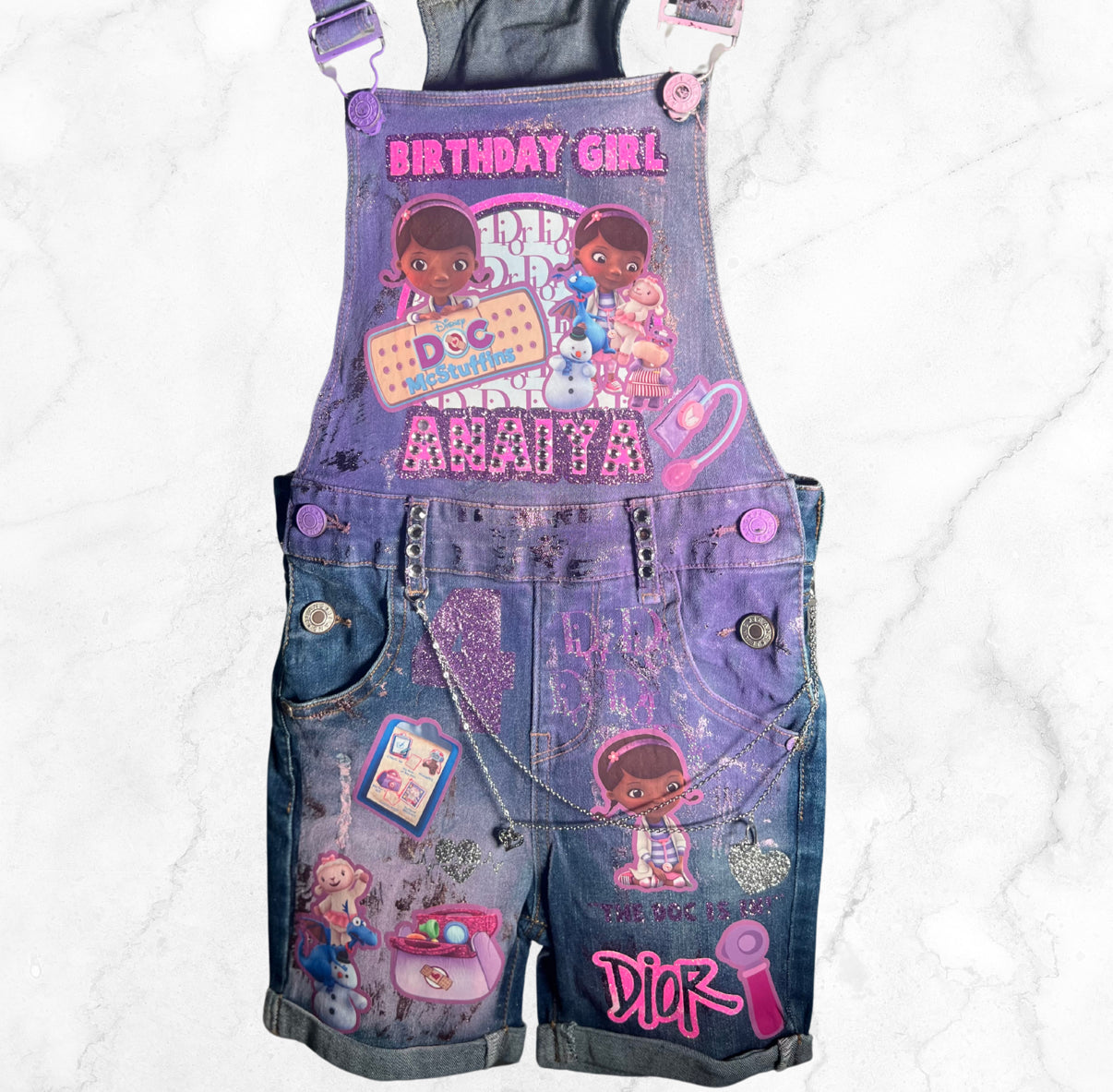 Custom Overall Shorts